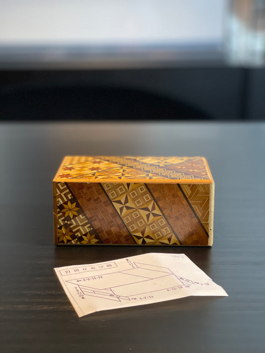 箱根寄木細工 伝統的工芸品 からくり秘密箱