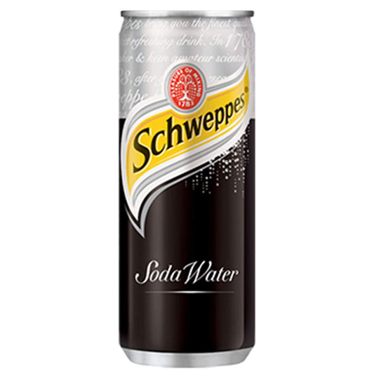 Schweppes Soda Water 320ml x 24 can